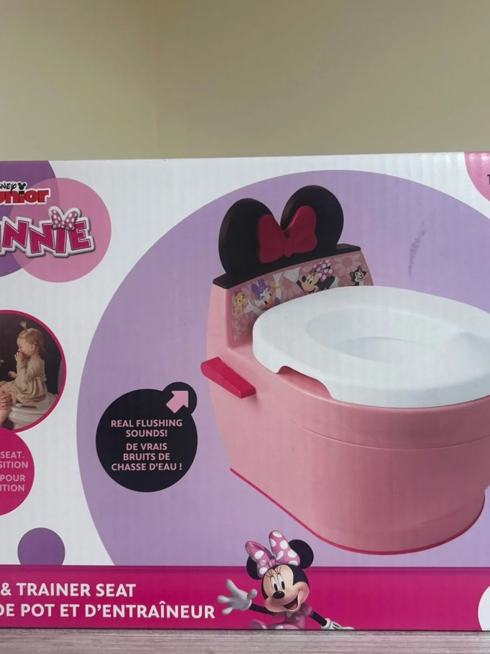 Minnie mouse Potty& Trainer Seat